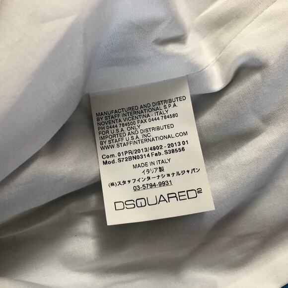 DSQUARED2 Single Button Fitted Blazer Womens 8 Blue Feminine Trendy Casual Chic - Picture 7 of 11